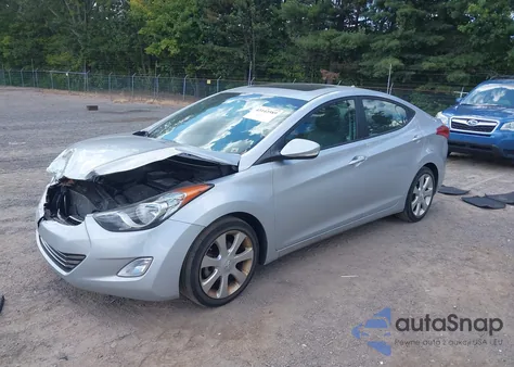 2013 Hyundai Elantra Gls/Limited from USA, damaged, VIN 5NPDH4AE0DH172095